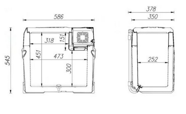 Холодильник Alpicool CX50Image_109 Холодильник Alpicool CX50Image_109